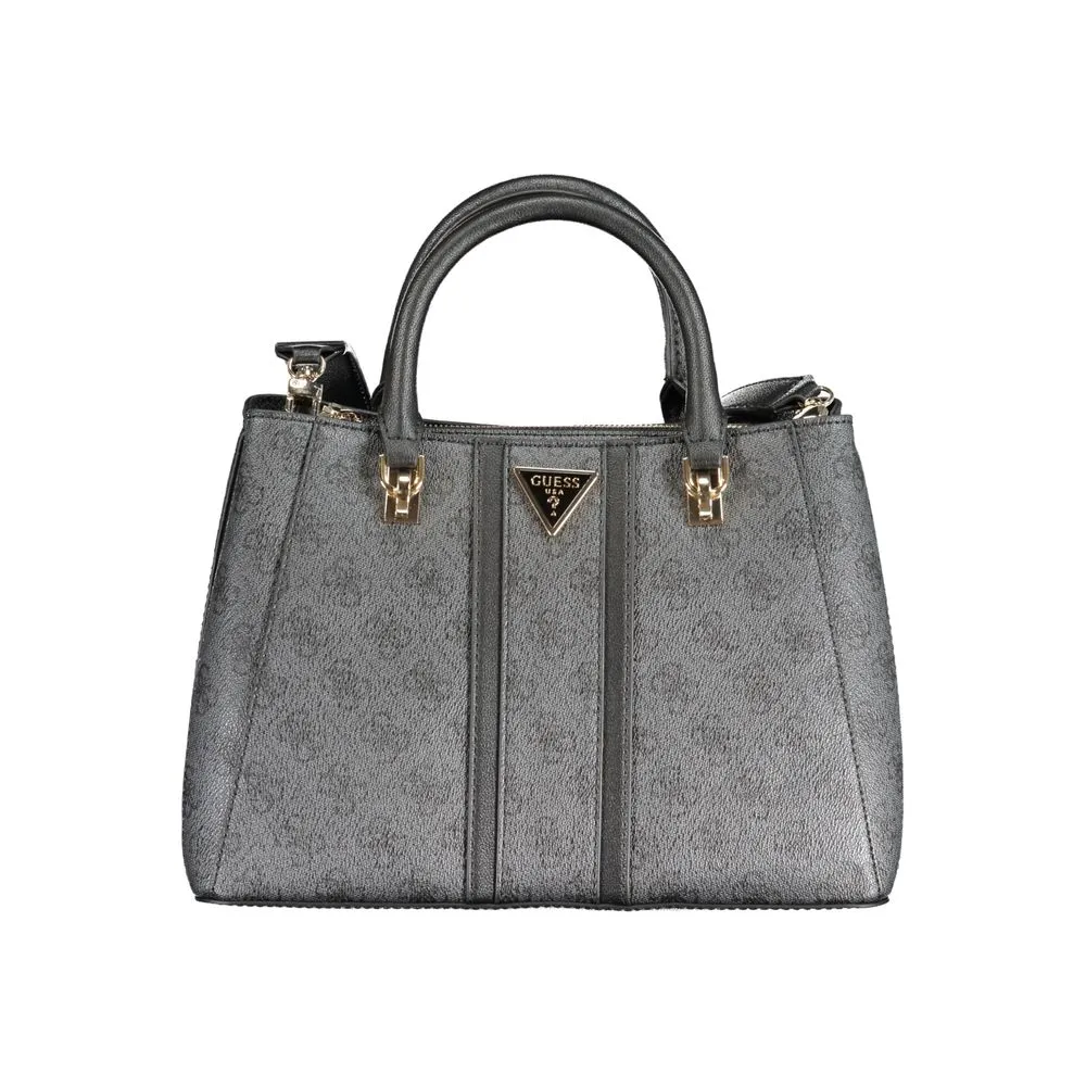 Black Polyethylene Handbag sold by Louxly