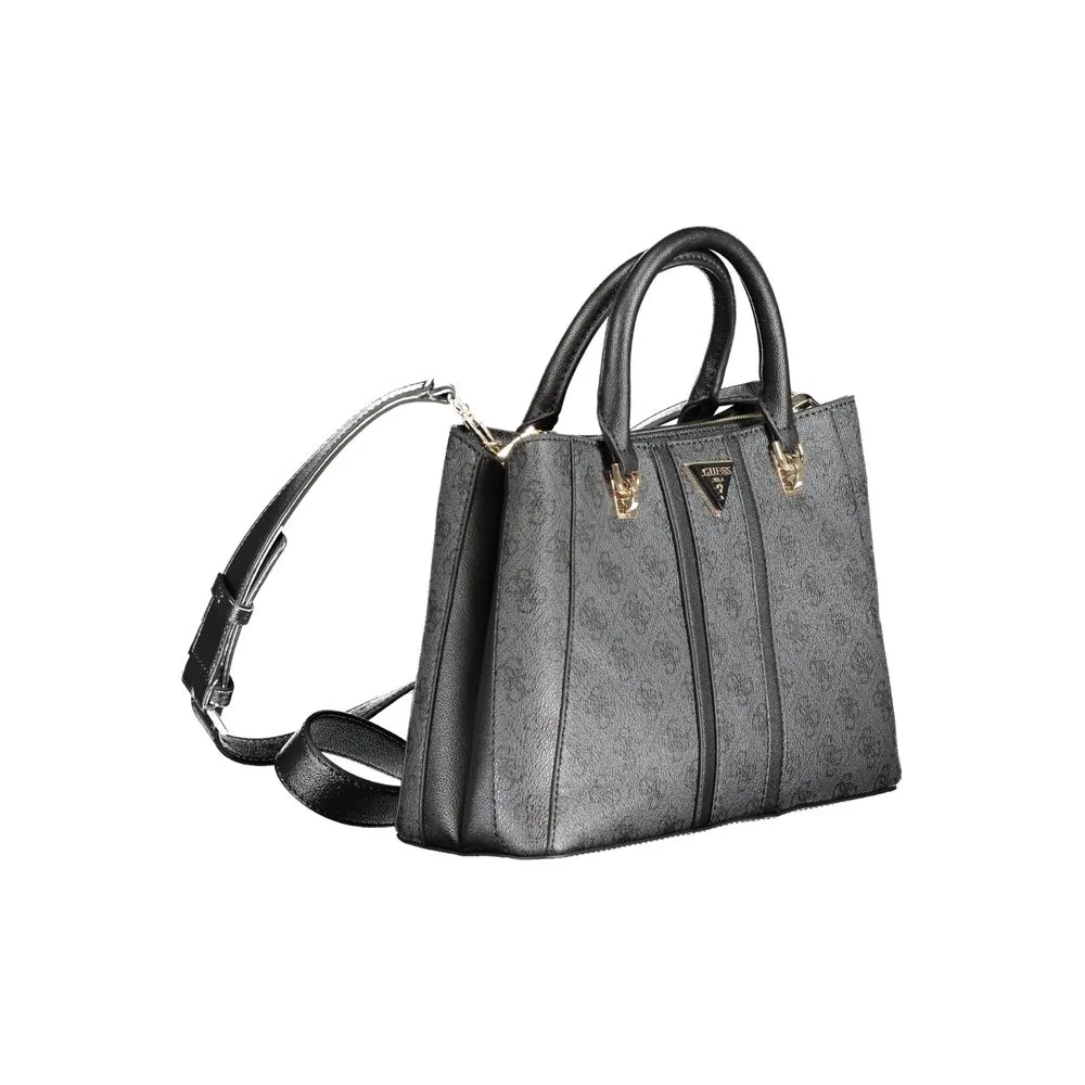 Black Polyethylene Handbag sold by Louxly product image thumbnail 3