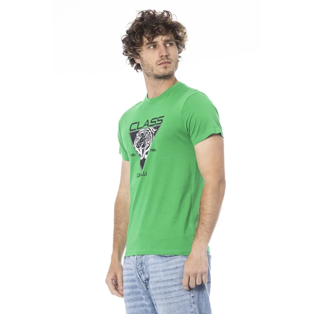 Green Cotton Men T-Shirt sold by Louxly product image thumbnail 2