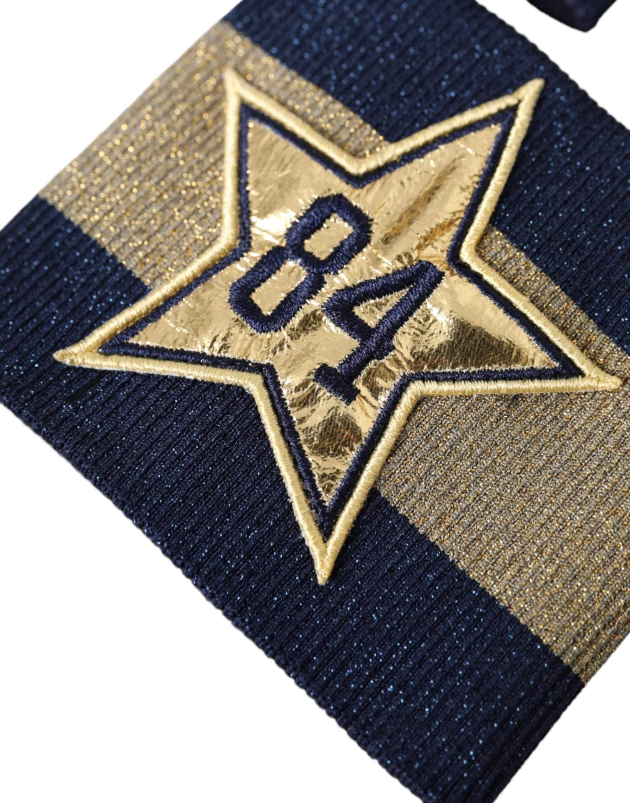 Black Gold Logo Star 84 Viscose Wristband sold by Louxly product image thumbnail 5