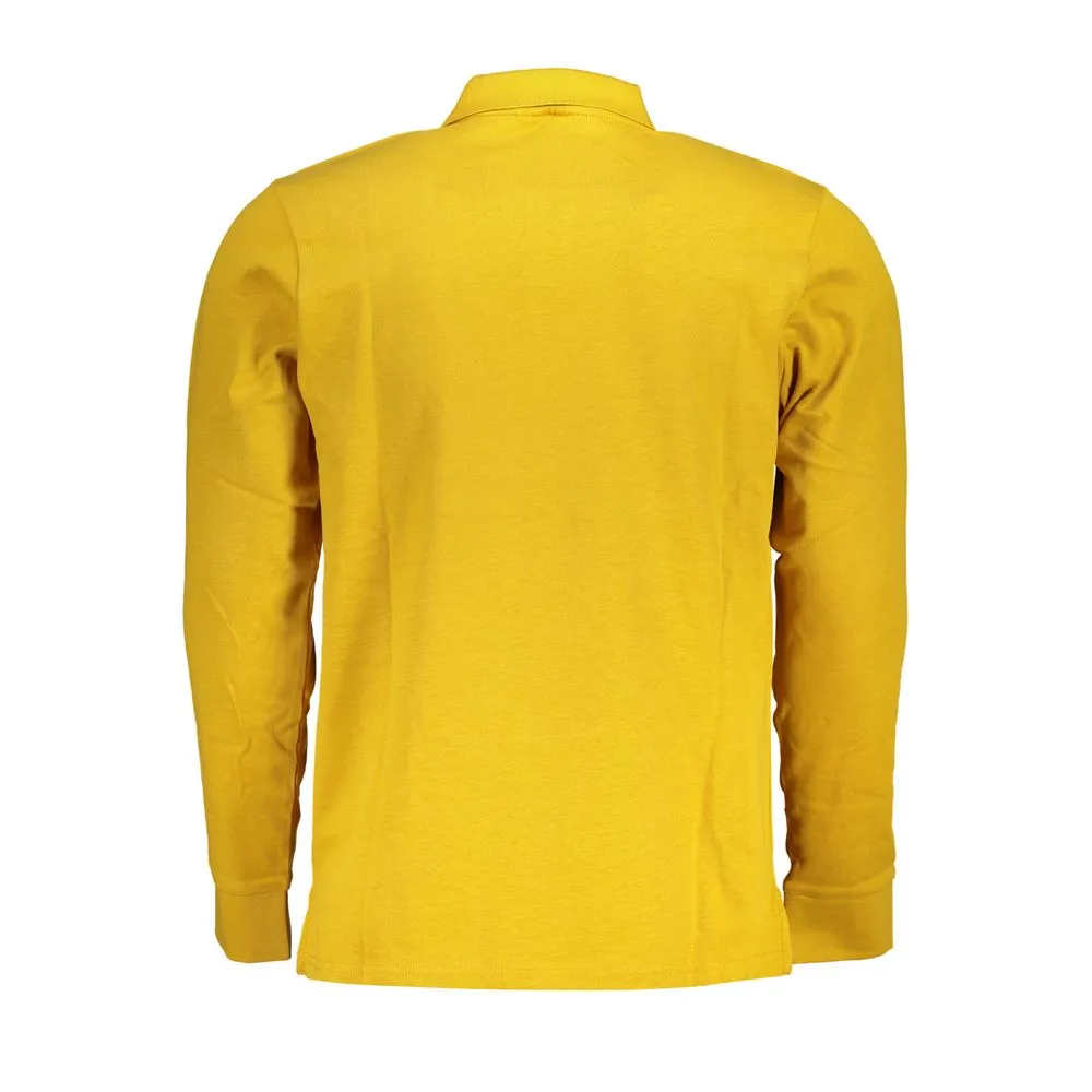 Classic Yellow Cotton Polo with Embroidery sold by Louxly product image thumbnail 2