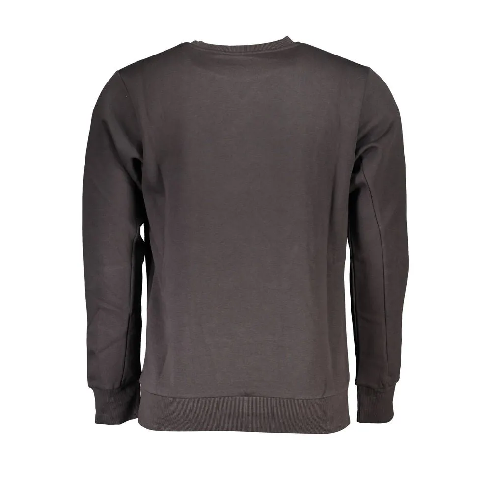 Classic Crew Neck Fleece Sweatshirt In Gray sold by Louxly product image thumbnail 2