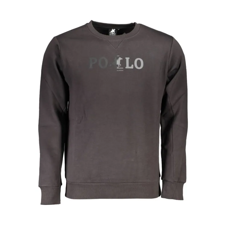 Classic Crew Neck Fleece Sweatshirt In Gray sold by Louxly