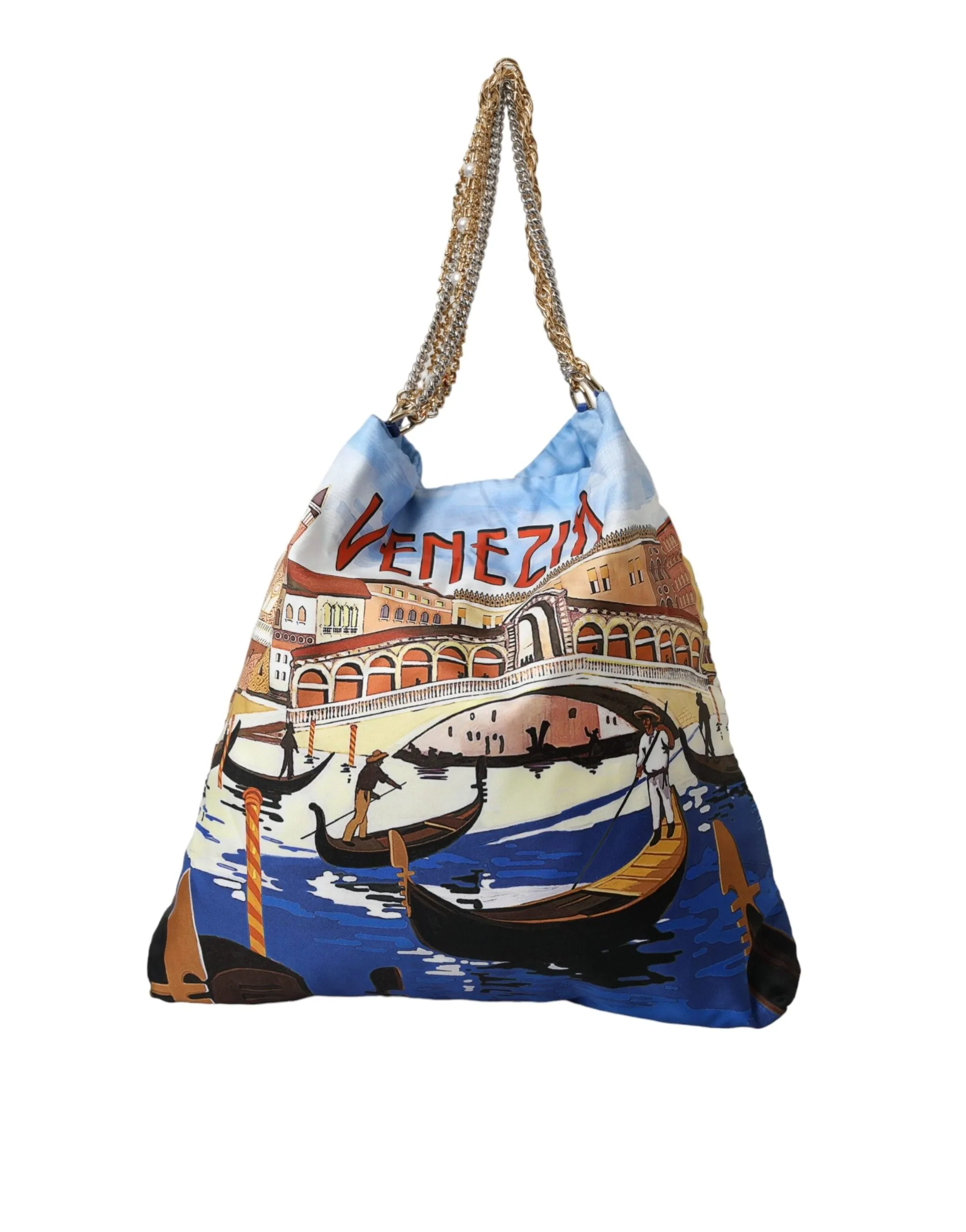Multicolor Venezia Canvas Women Shopping Tote Bag sold by Louxly product image thumbnail 4