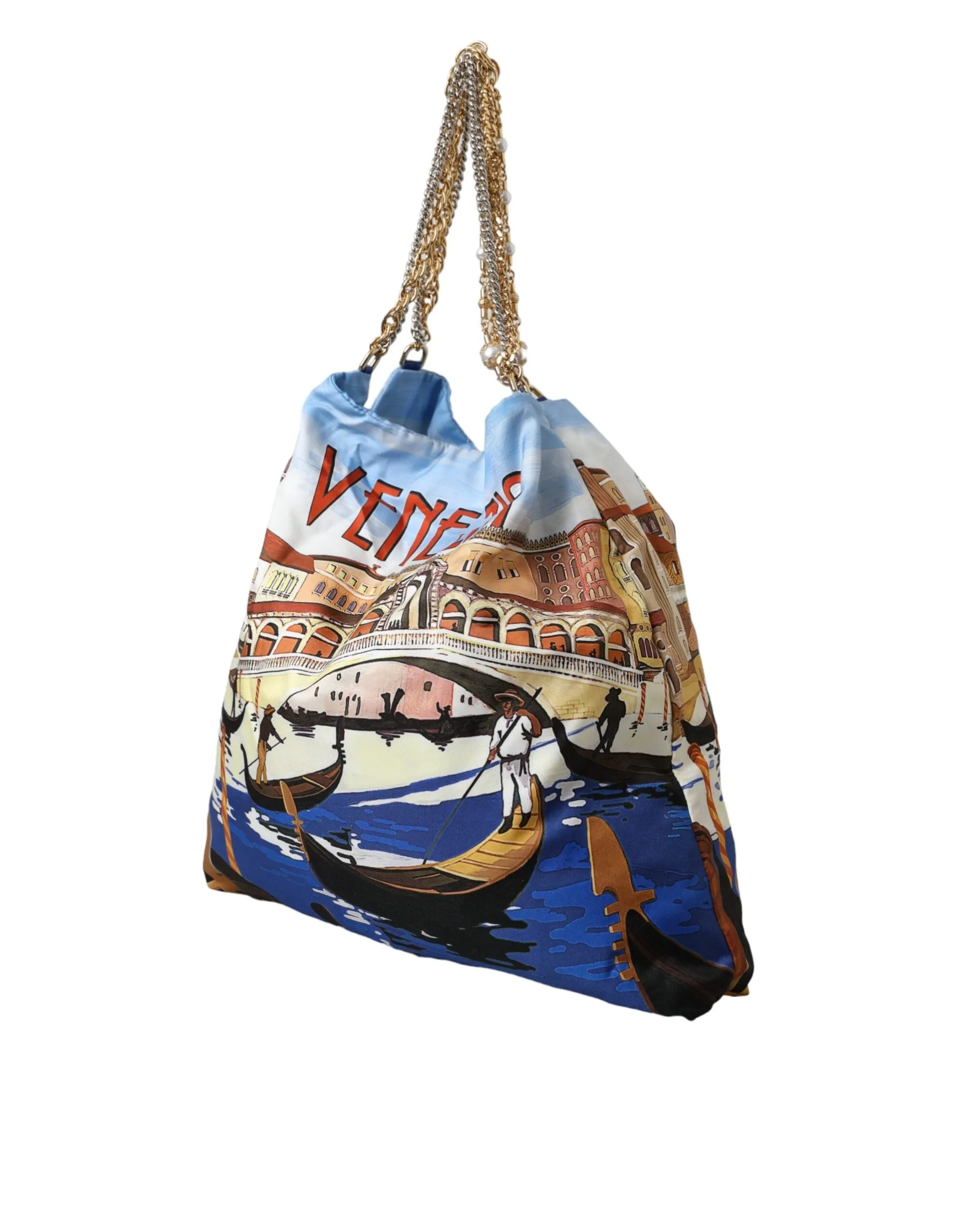 Multicolor Venezia Canvas Women Shopping Tote Bag sold by Louxly product image thumbnail 3