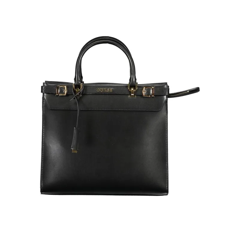 Black Polyethylene Handbag sold by Louxly