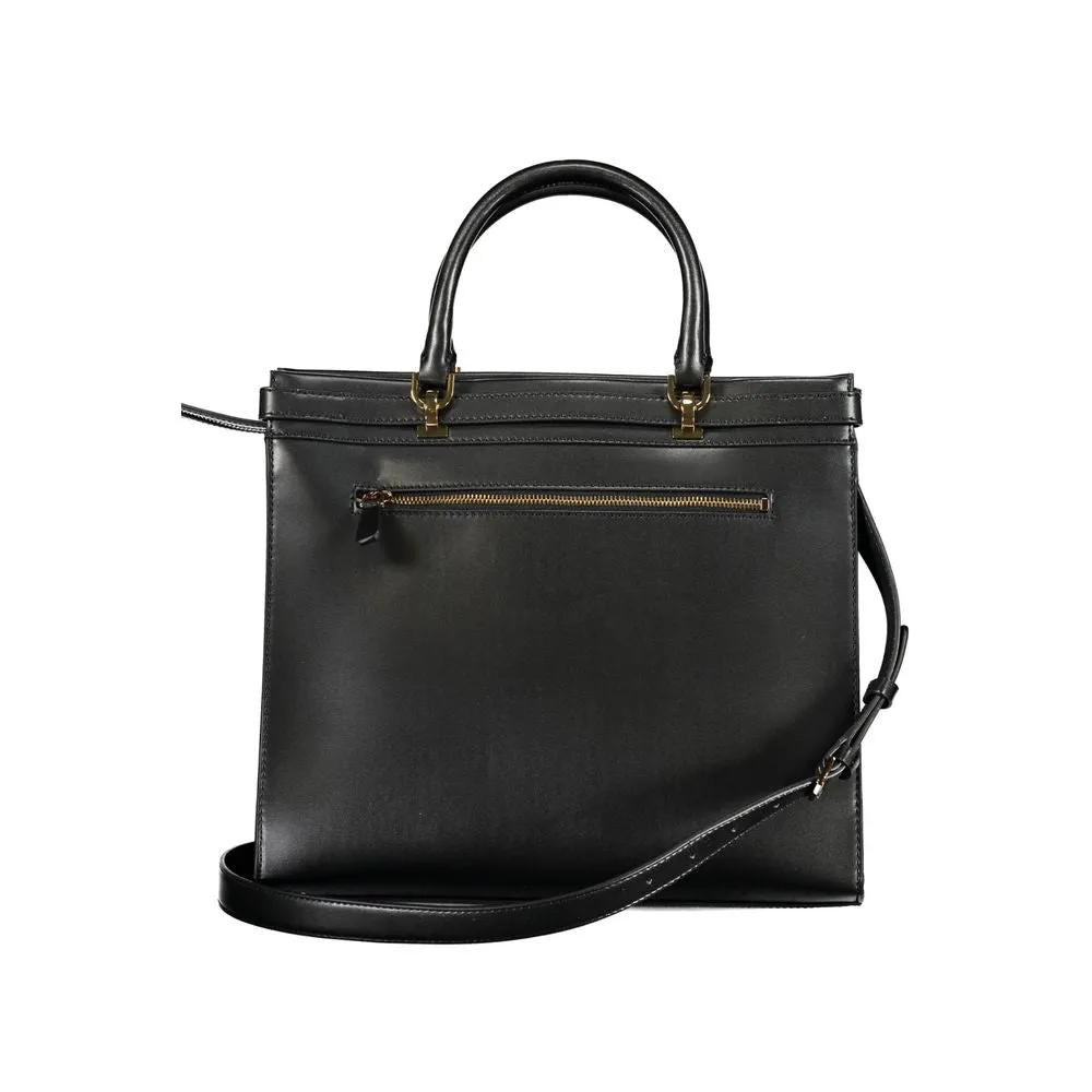 Black Polyethylene Handbag sold by Louxly product image thumbnail 2