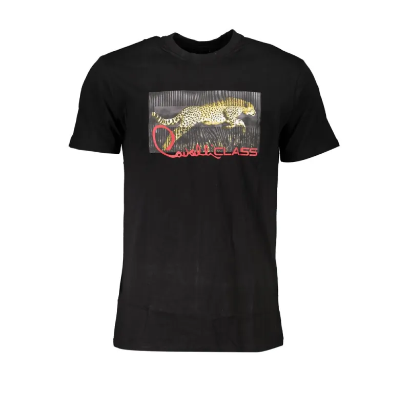 Black Cotton T-Shirt sold by Louxly