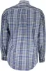 Blue Cotton Men Shirt sold by Louxly