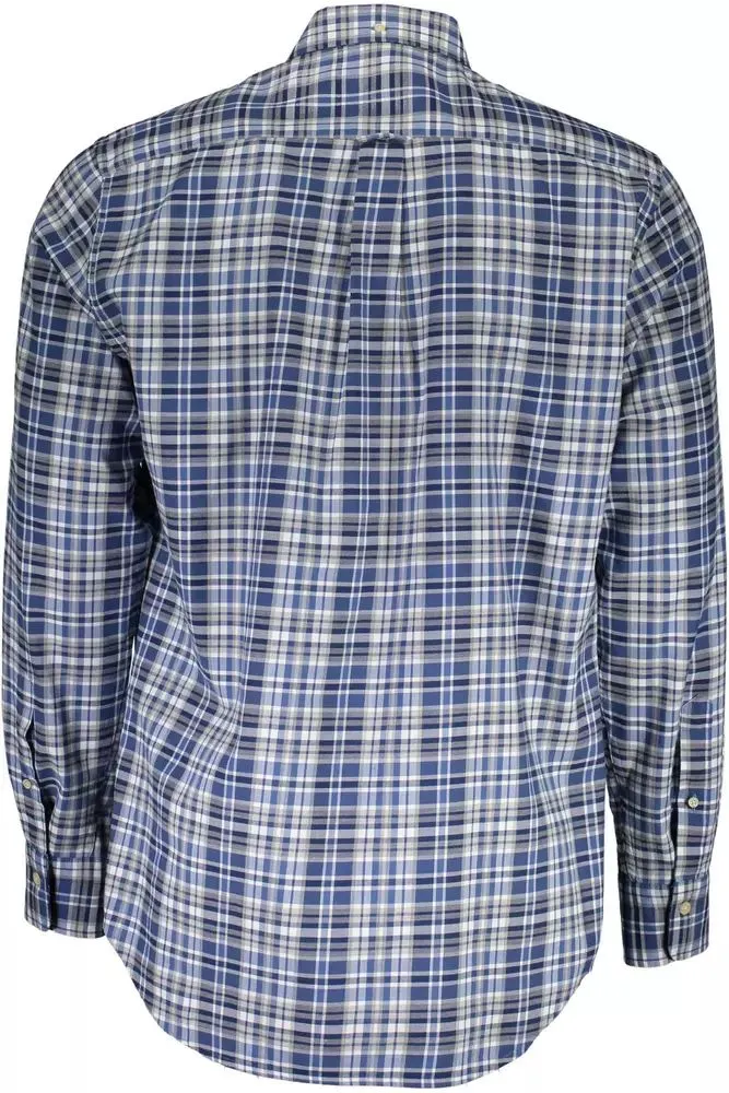 Blue Cotton Men Shirt sold by Louxly product image thumbnail 2