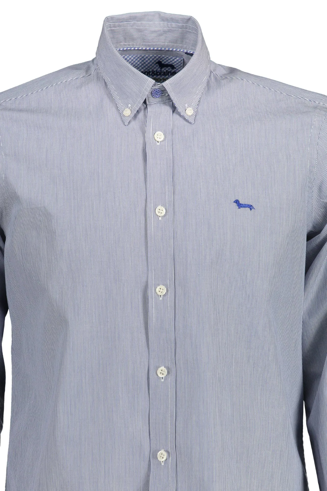 Elegant Blue Organic Cotton Shirt for Men sold by Louxly product image thumbnail 3