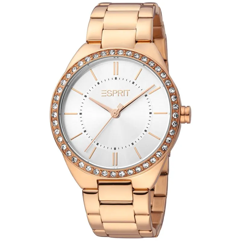 Rose Gold Women Watch made by Esprit