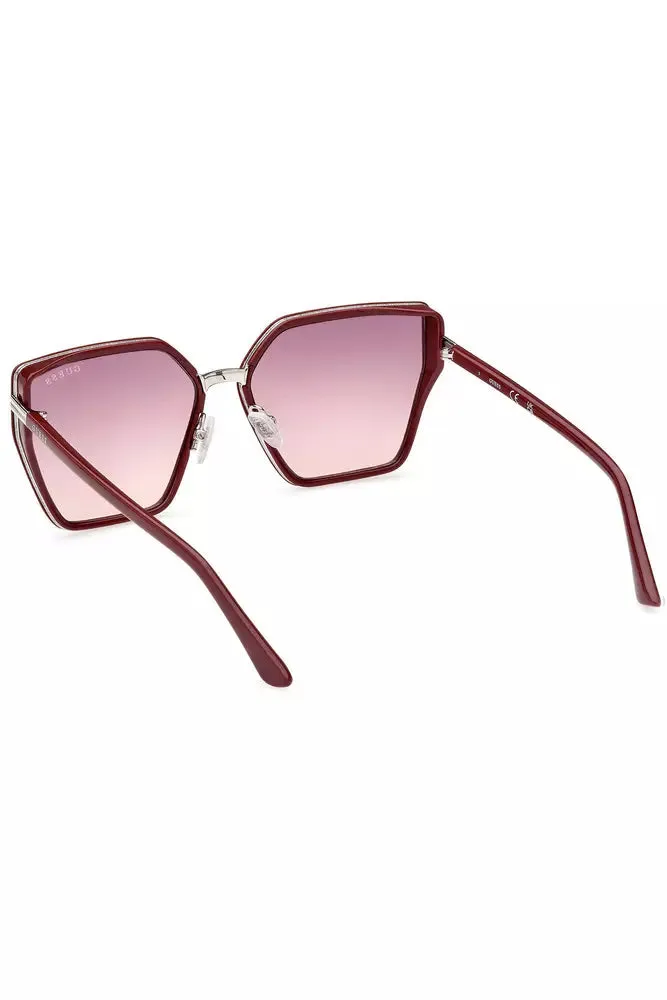 Hexagonal Chic Pink Sunglasses sold by Louxly product image thumbnail 3