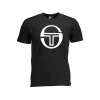 Black Cotton T-Shirt sold by Louxly