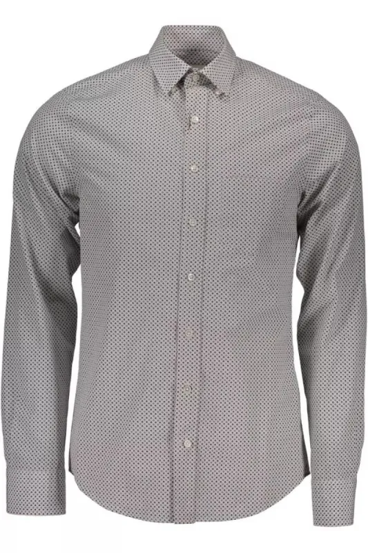 White Cotton Men Shirt sold by Louxly
