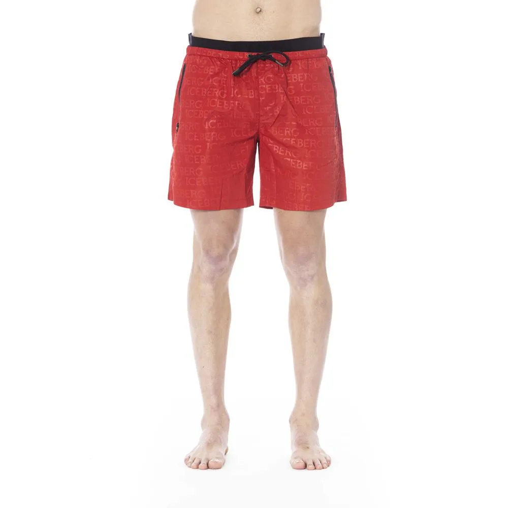 Red Polyester Swimwear sold by Louxly
