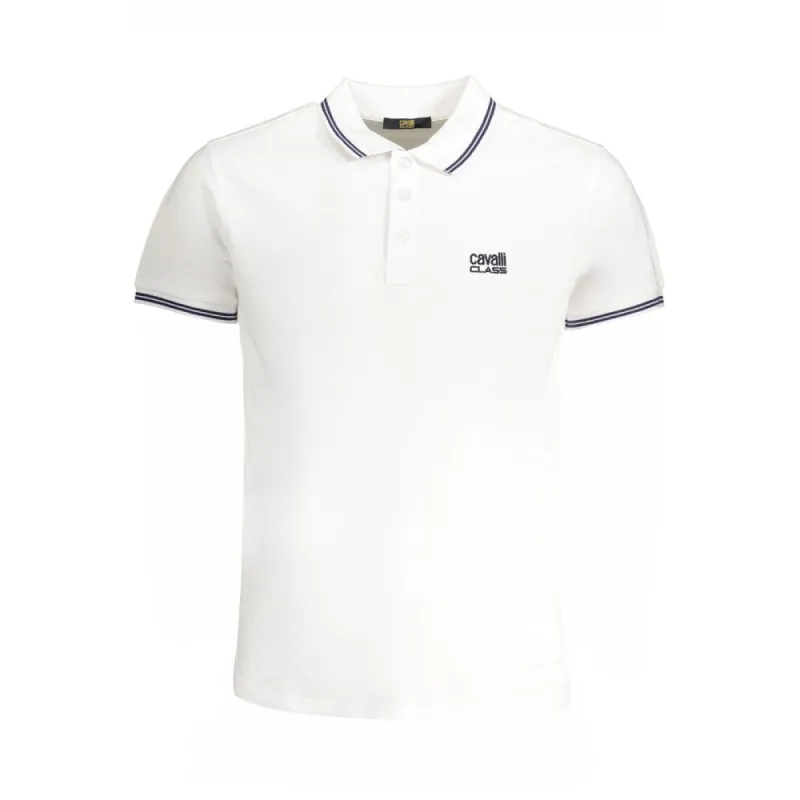 White Cotton Polo Shirt sold by Louxly