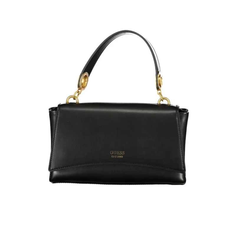 Black Polyethylene Handbag sold by Louxly
