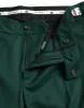 Green Wool Men Slim Fit Chino Pants sold by Louxly