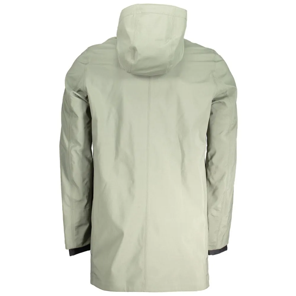 Green Polyester Jacket sold by Louxly product image thumbnail 2
