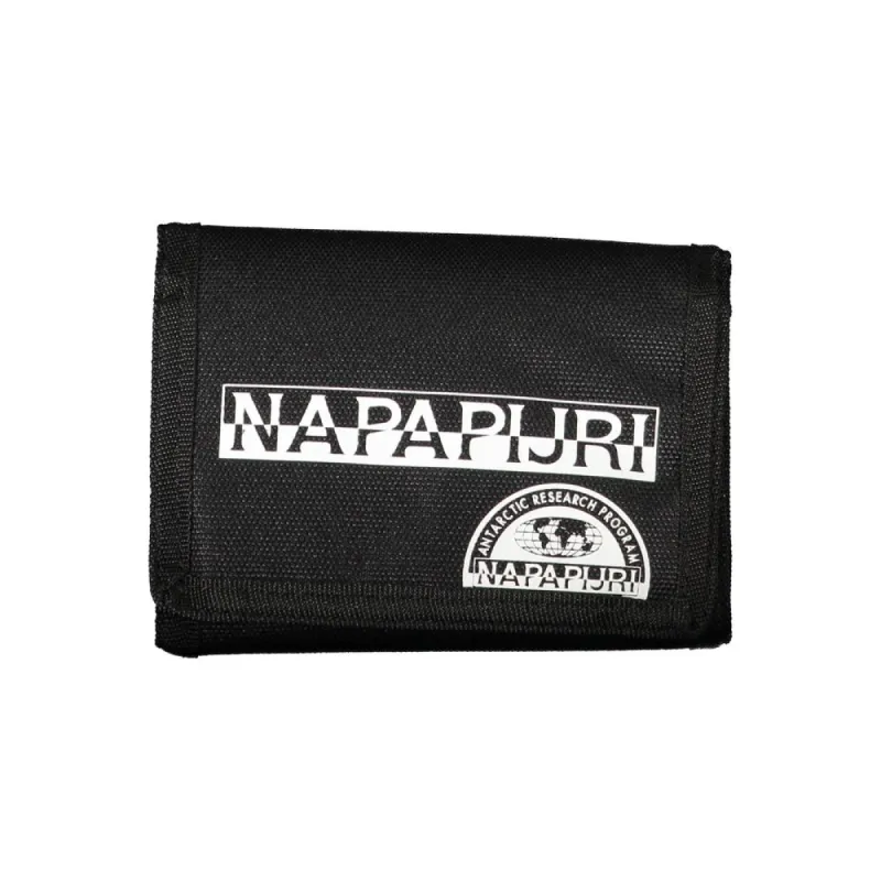 Black Polyester Wallet sold by Louxly