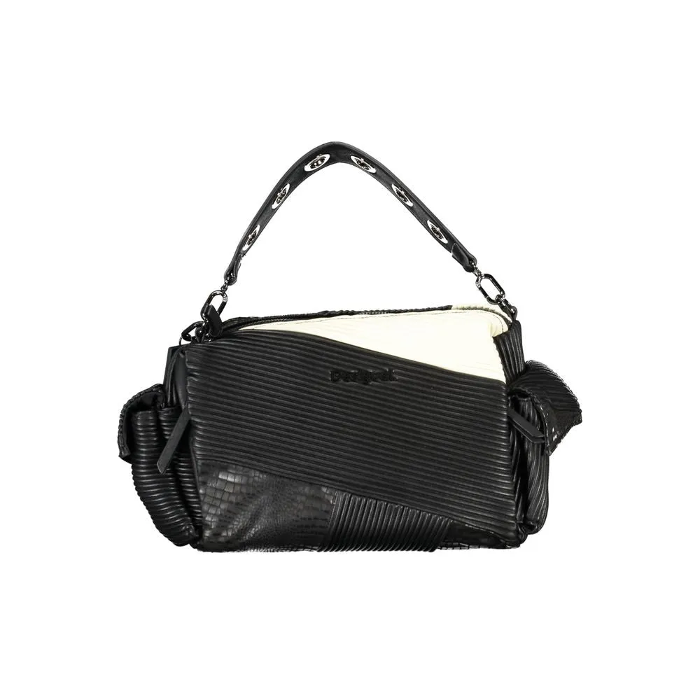 Black Polyethylene Handbag sold by Louxly