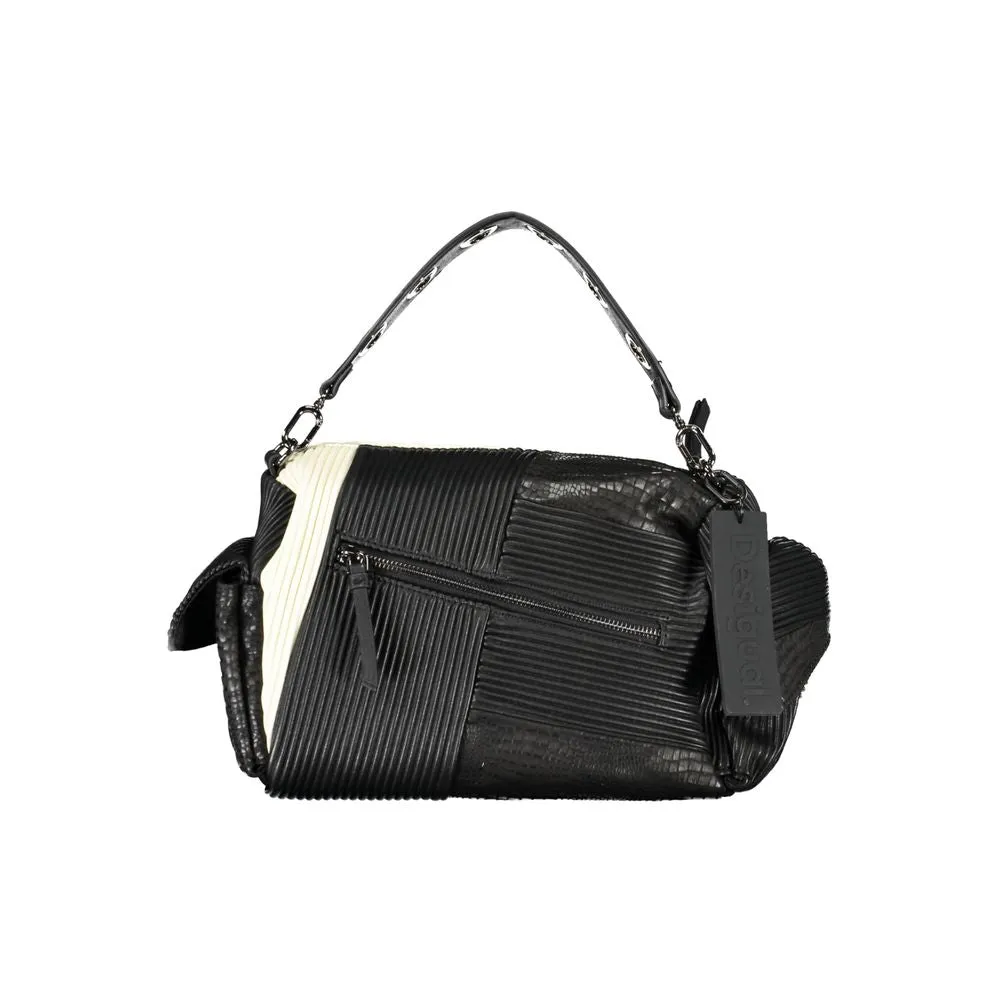 Black Polyethylene Handbag sold by Louxly product image thumbnail 2