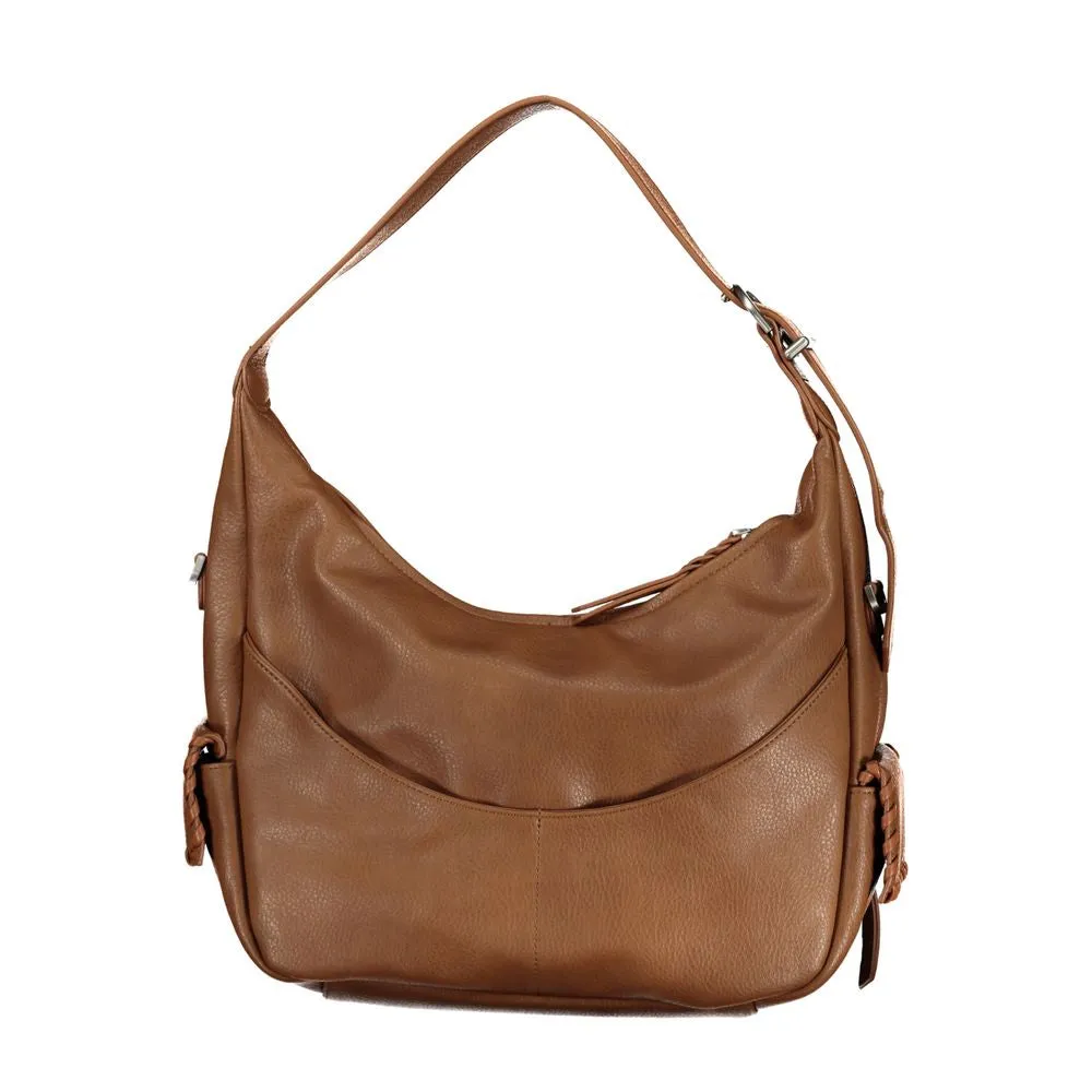 Brown Polyethylene Handbag sold by Louxly product image thumbnail 2