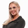 White Women Optical Frames sold by Louxly