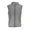 Gray Polyester Jacket sold by Louxly
