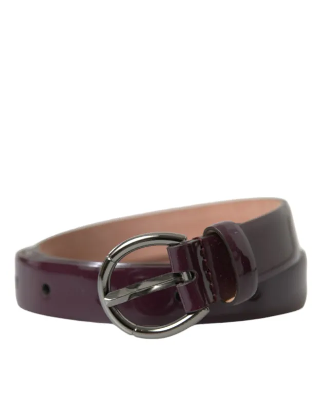 Elegant Maroon Leather Waist Belt sold by Louxly
