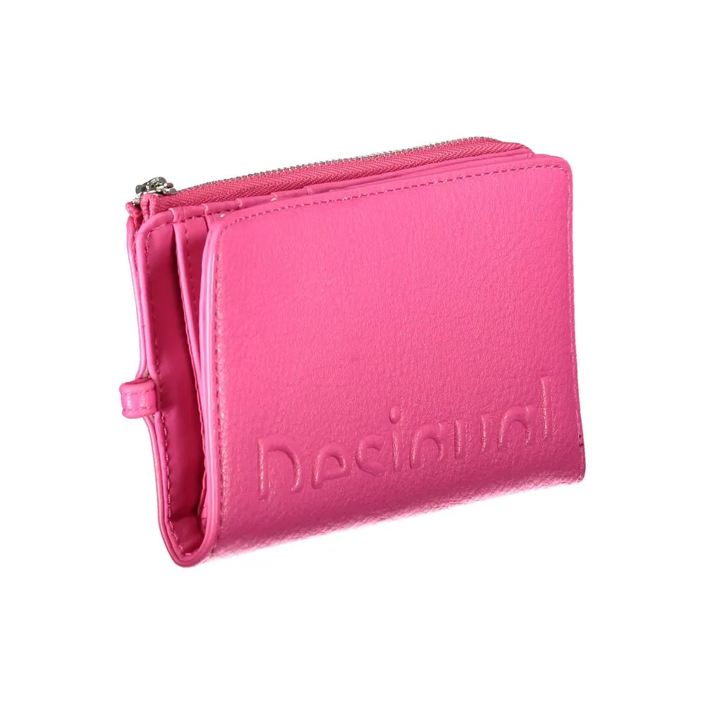 Pink Polyethylene Wallet sold by Louxly product image thumbnail 3