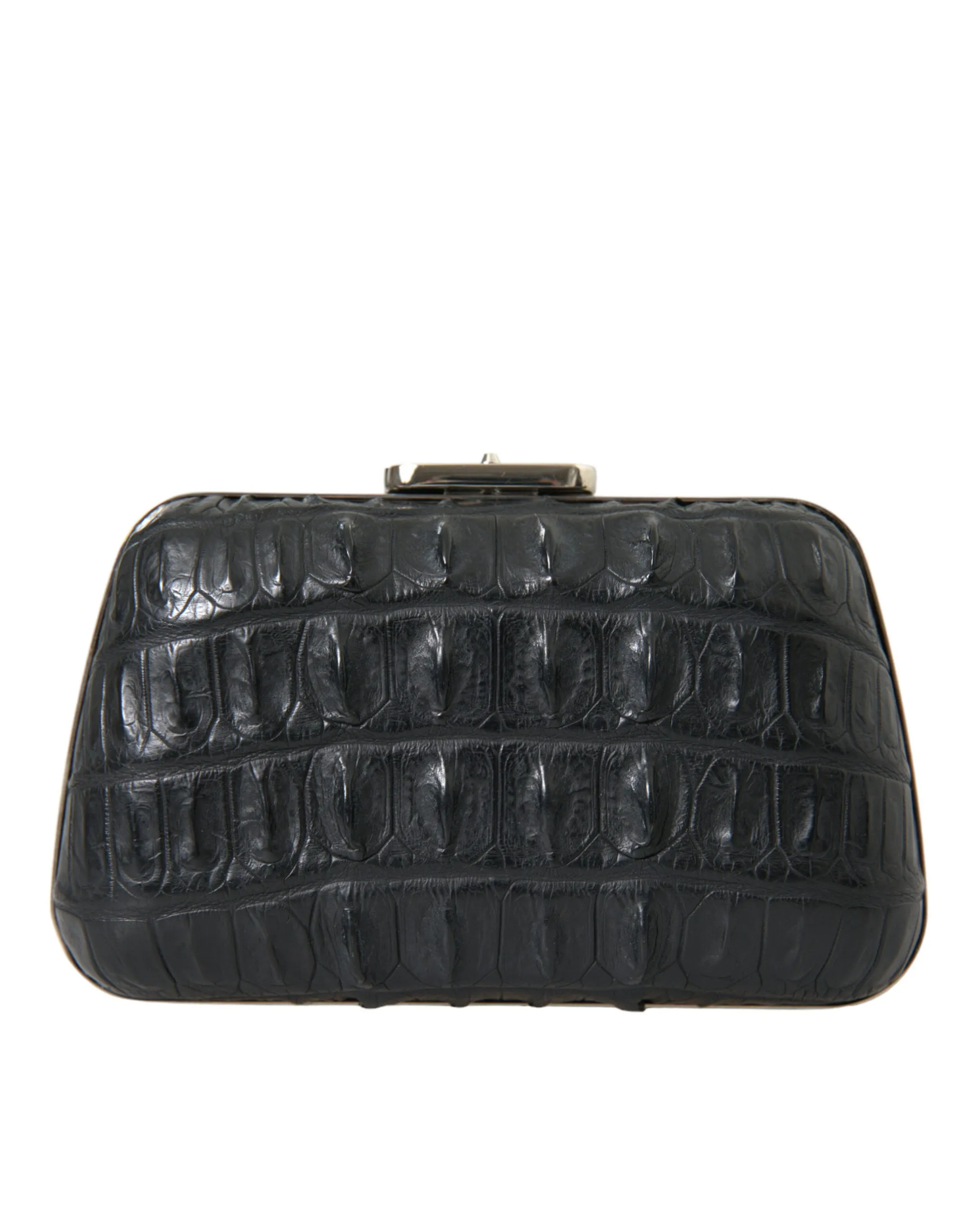 Elegant Crocodile Leather Evening Clutch sold by Louxly product image thumbnail 5
