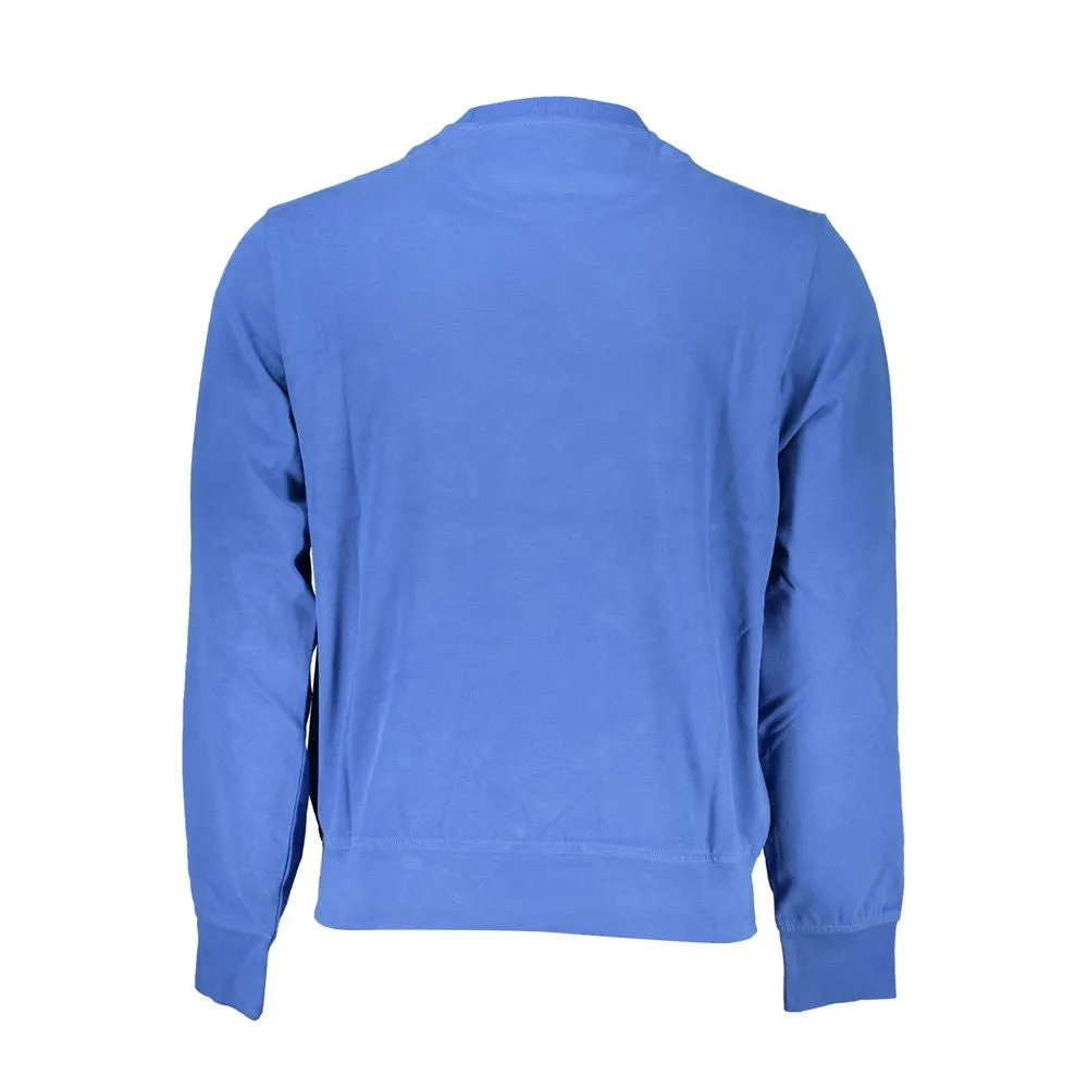 Crew Neck Embroidered Blue Sweater sold by Louxly product image thumbnail 2