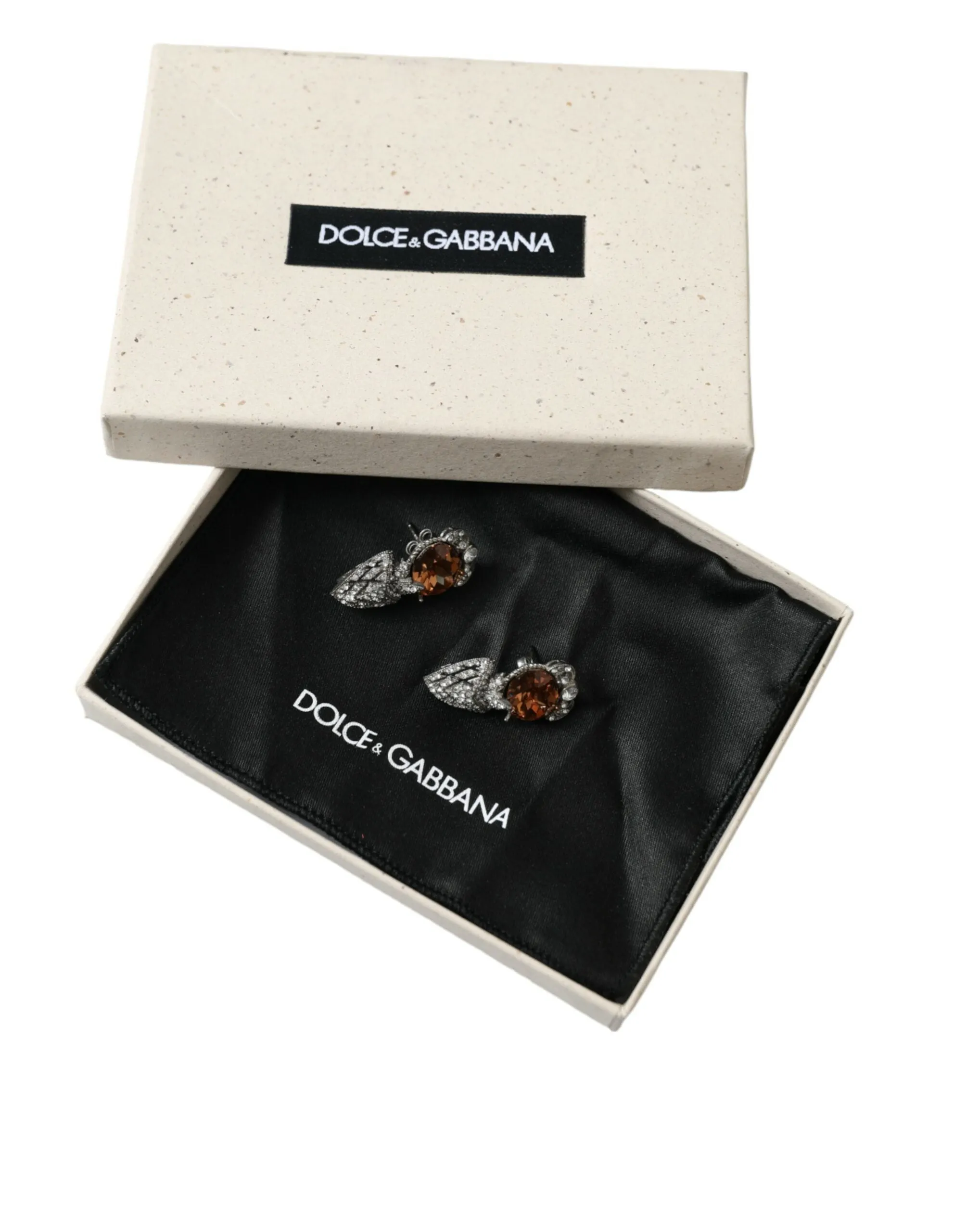 Elegant Sterling Silver Crystal Earrings sold by Louxly product image thumbnail 5