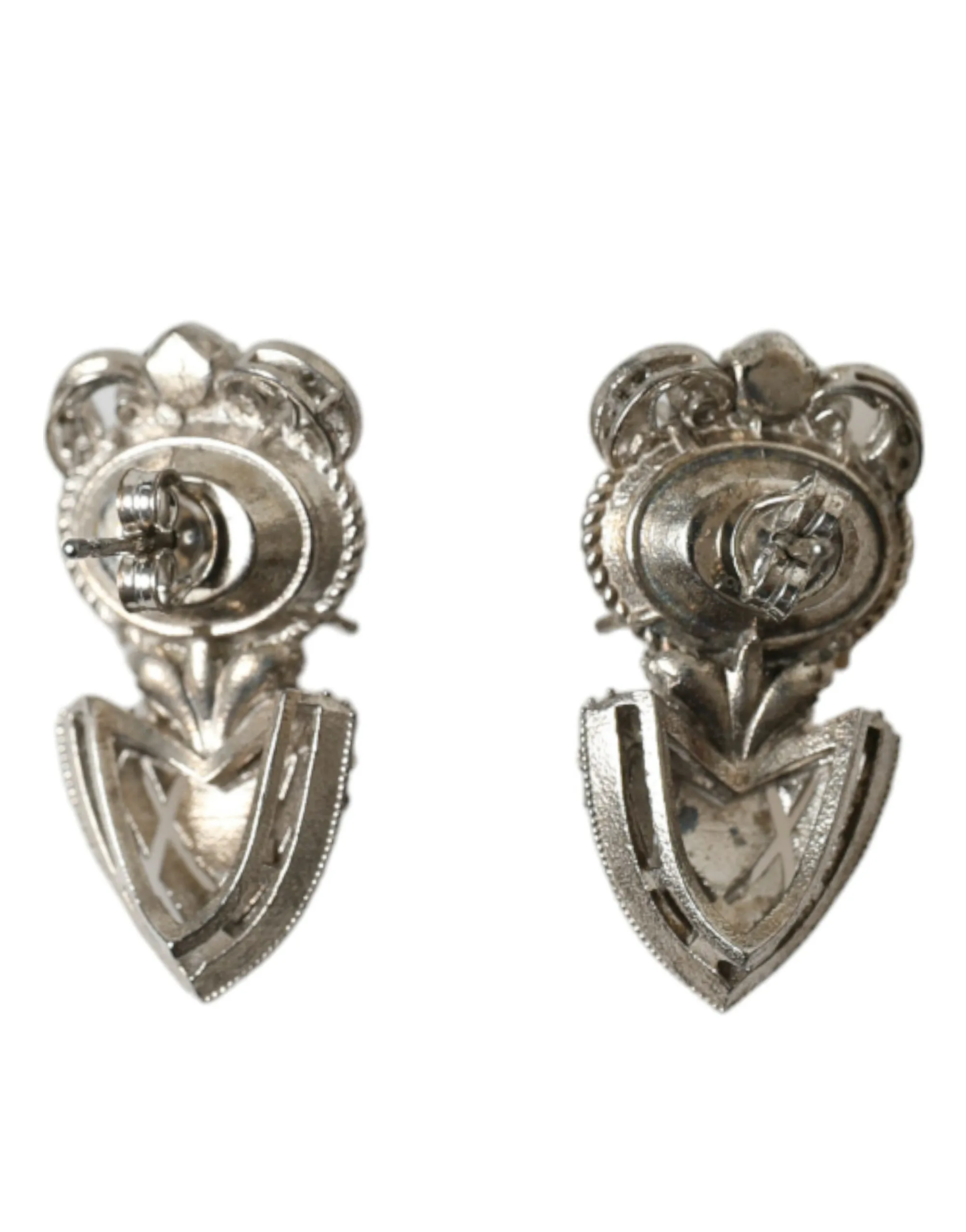 Elegant Sterling Silver Crystal Earrings sold by Louxly product image thumbnail 2