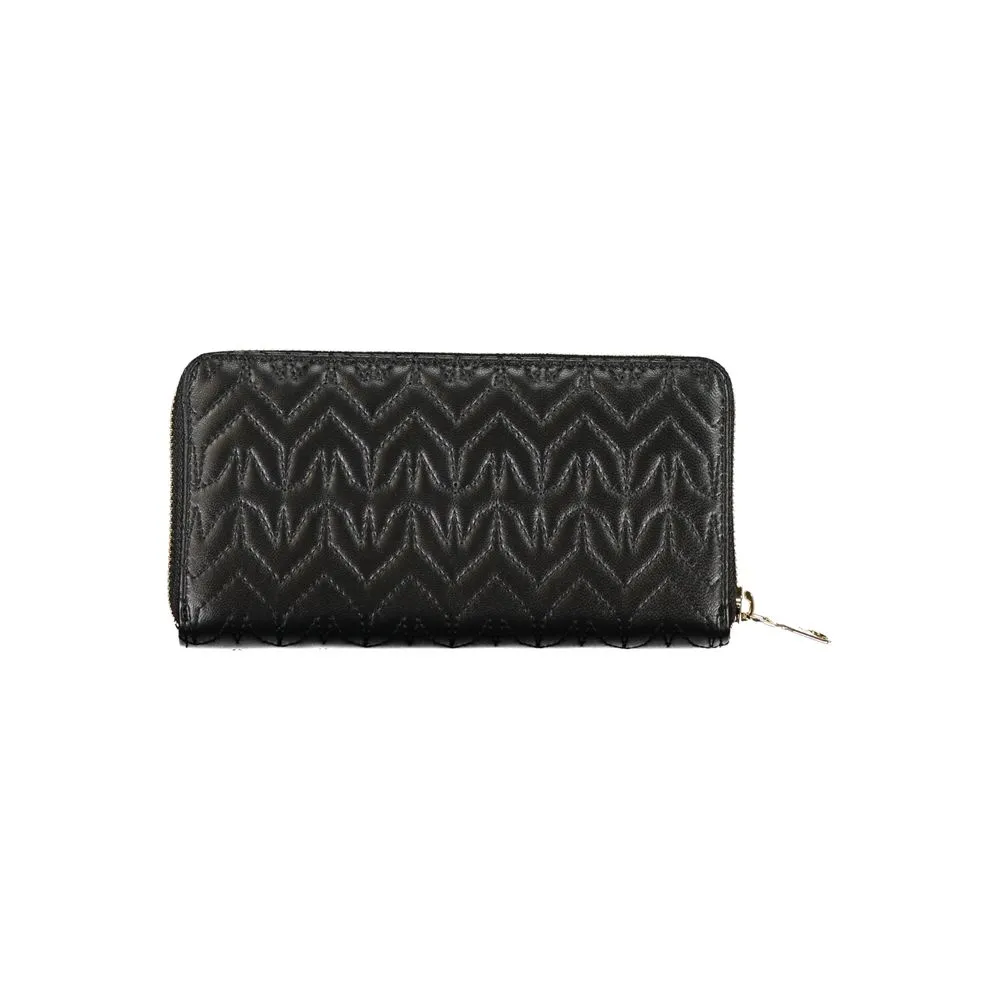 Elegant Black Wallet with Contrasting Details sold by Louxly product image thumbnail 2