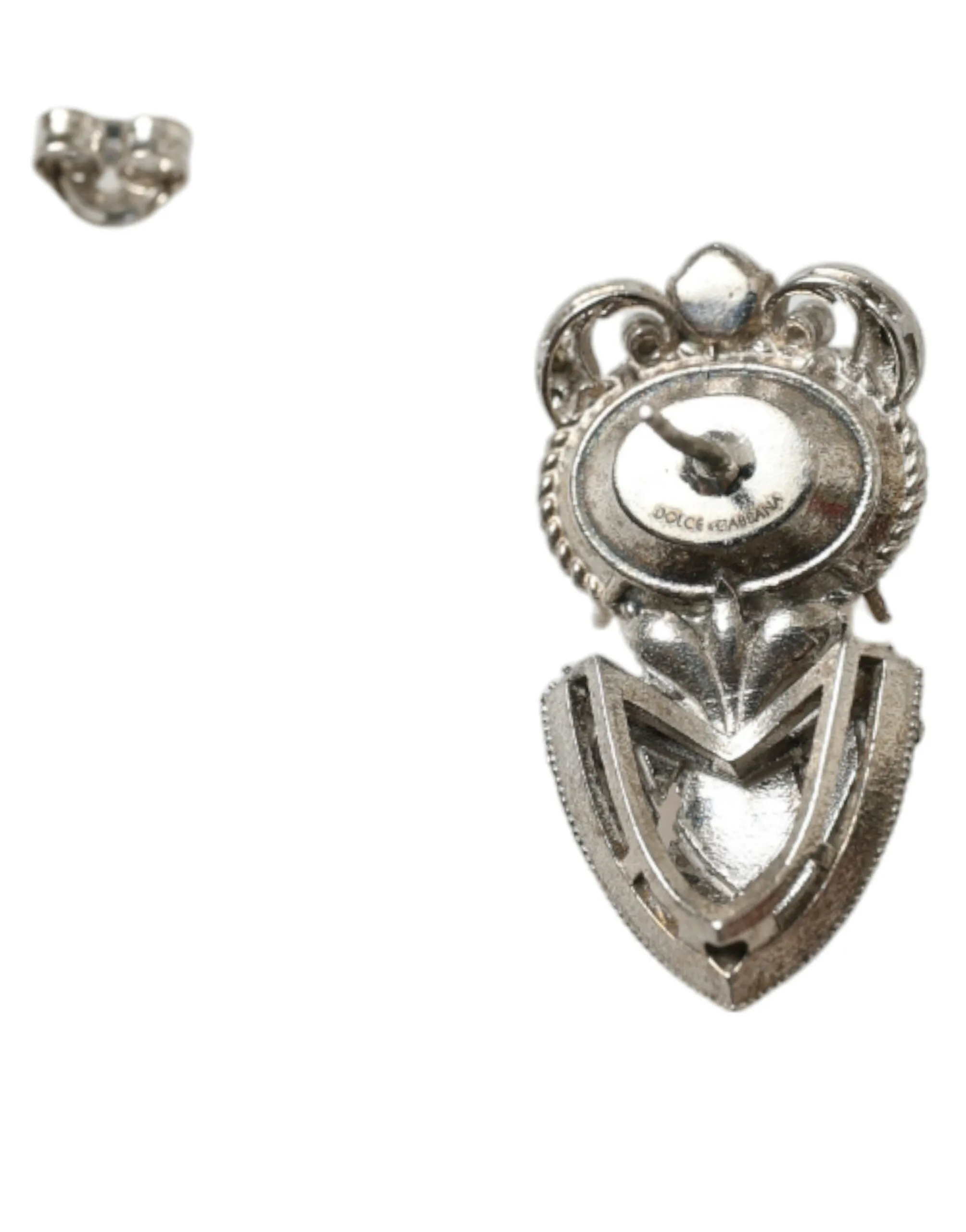Elegant Sterling Silver Crystal Earrings sold by Louxly product image thumbnail 4