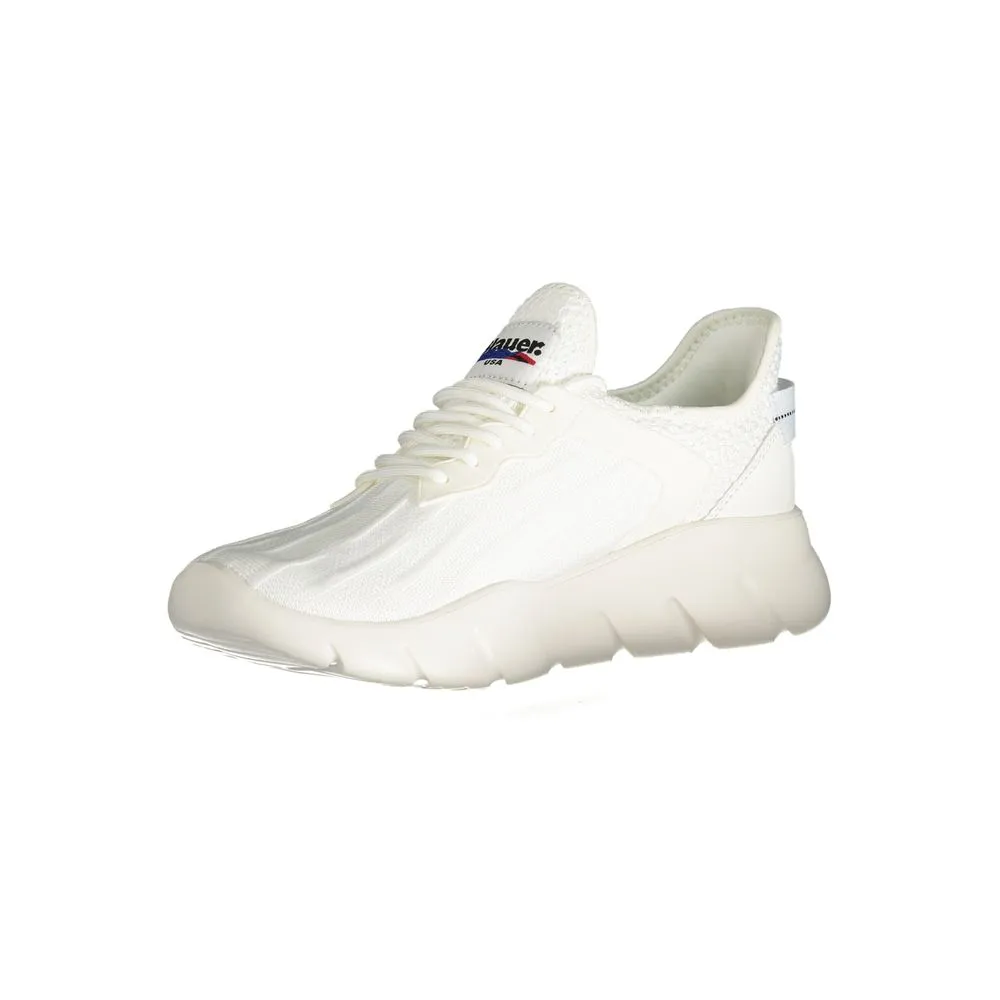 White Polyester Sneaker sold by Louxly product image thumbnail 3