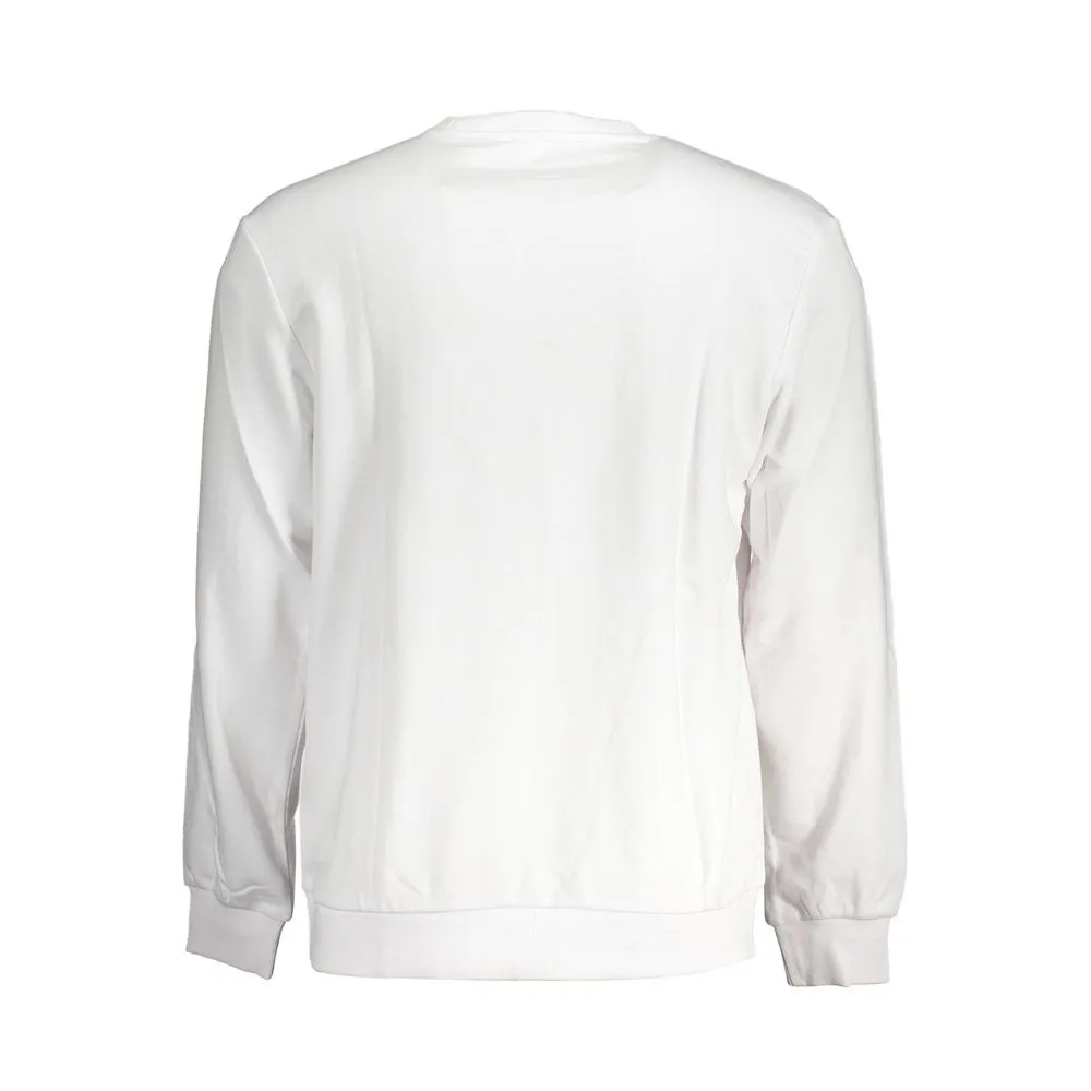 Eco-Conscious White Crew Neck Sweater sold by Louxly product image thumbnail 2