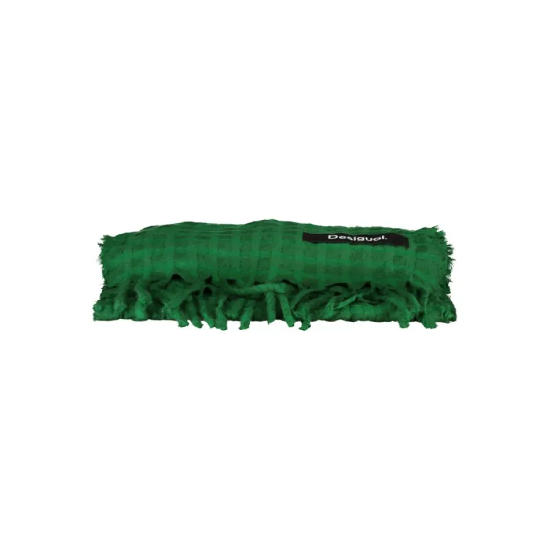 Green Polyester Scarf sold by Louxly