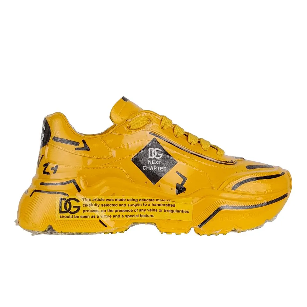 Chic Calfskin Low Sneakers with Artistic Flair sold by Louxly