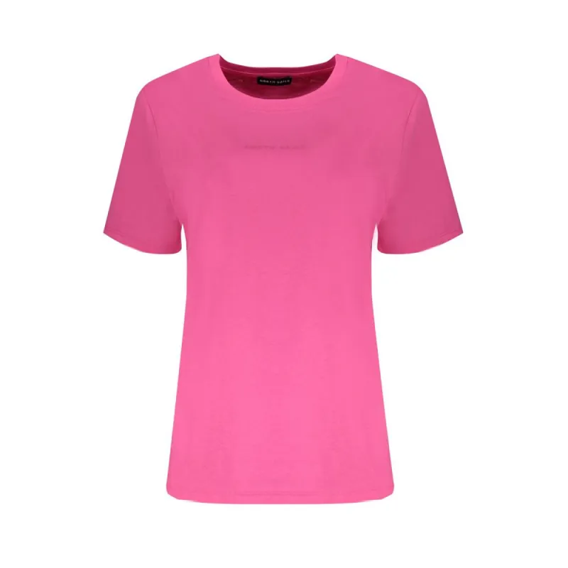 Pink Cotton Tops & T-Shirt sold by Louxly