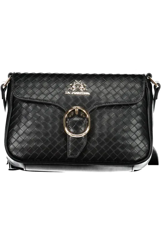 Black Polyethylene Women Handbag sold by Louxly