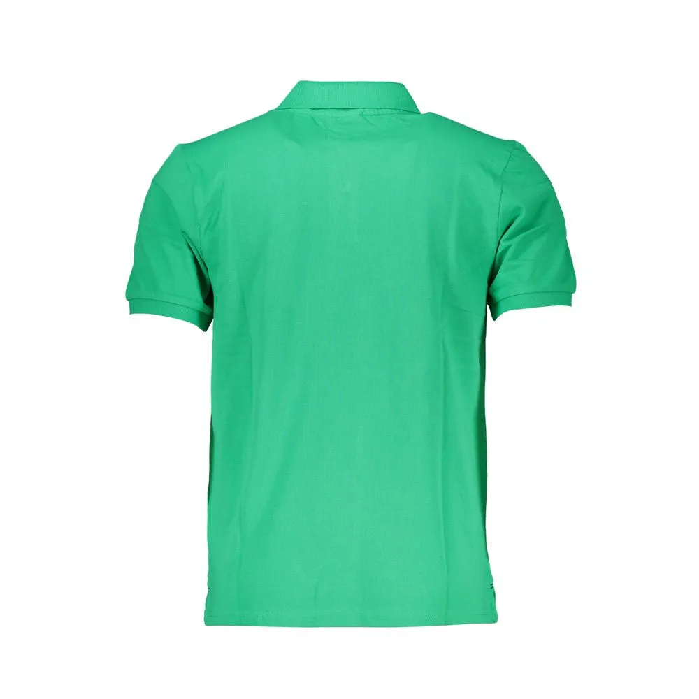 Green Cotton Polo Shirt sold by Louxly product image thumbnail 2