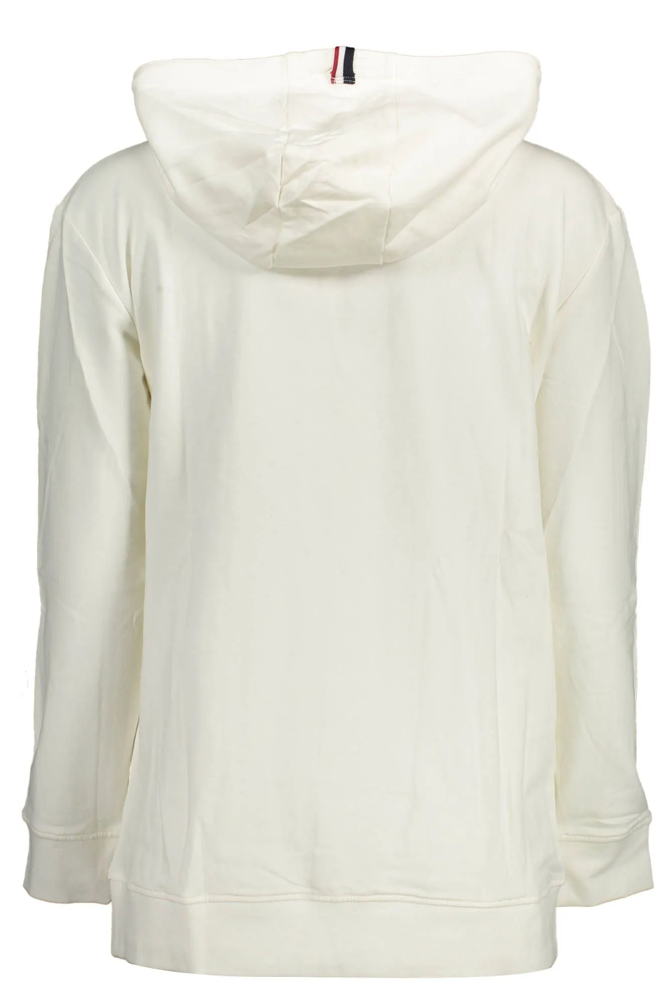 Chic White Hooded Sweatshirt with Embroidery sold by Louxly product image thumbnail 2