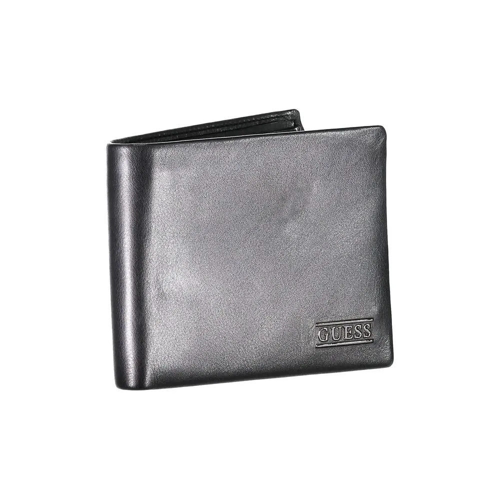Sleek Black Leather Bifold Wallet sold by Louxly product image thumbnail 3