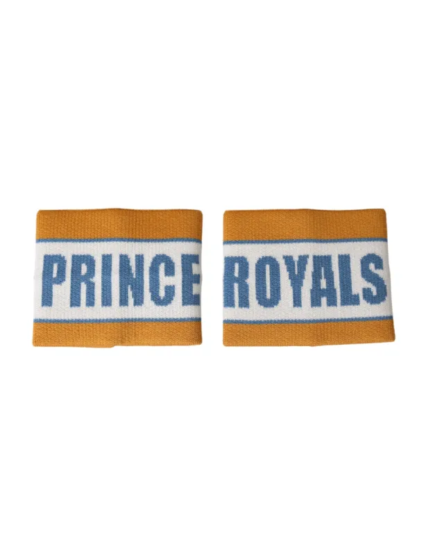 Multicolor Prince Royals Wool Wristband sold by Louxly