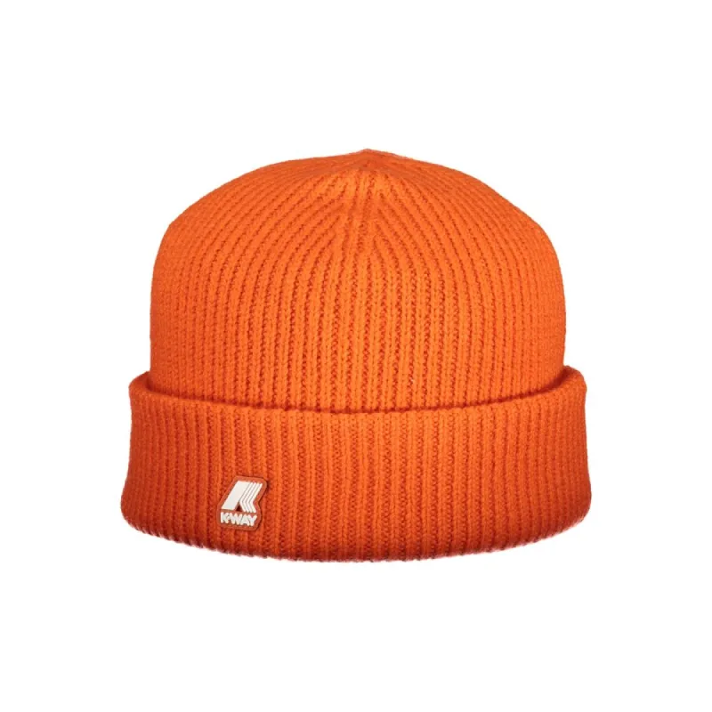 Orange 100 Wool Hat sold by Louxly