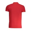Red Cotton Polo Shirt sold by Louxly